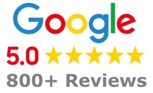 ezDivorce has 800+ Google 5 star reviews