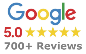 700+ 5 star reviews